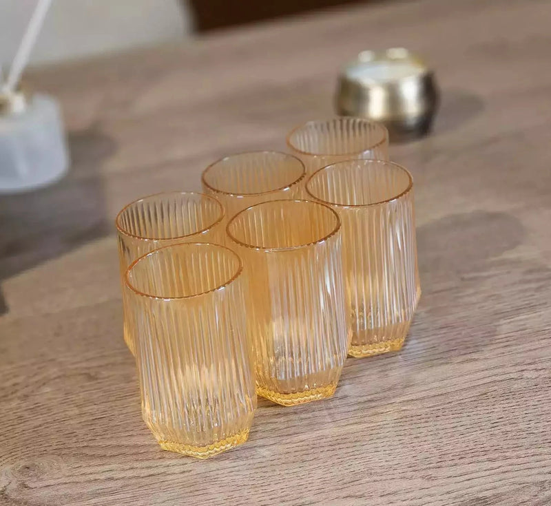 TREND HOME DORE 6 verres à eau ml