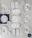 ACAR KINTSUGI MOON Service petit-déjeuner 25 pièces 6 personnes