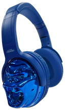 Casque Bluetooth KONG sans fil bleu chrome métallisé by Richard ORLINSKI - Bella Home