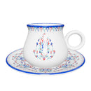 KARACA HATTAT Set de tasses à café 12 pièces 6 personnes KARACA HATTAT Kahve fincan takımı 12 parça 6 kişilik KARACA HATTAT Set Kaffeetassen 12-teilig 6 Personen