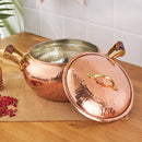 KARACA MESOPOTAMIA GUVEÇ Casserole en cuivre 20 cm - Bakır tenceresi kapaklı 20 cm