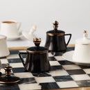 KARACA SATRANÇ/ÉCHECS Set de tasses à café 18 pièces 6 personnes - 18 Parça 6 kişilik kahve fincan takımı