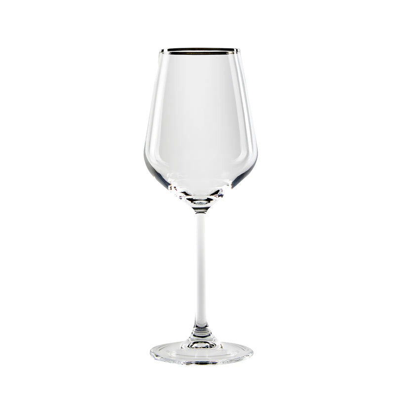 KARACA IRENE PLATIN RIM Set de verres 49 Pièces 12 personnes KARACA IRENE PLATIN RIM Bardak seti 49 Parça 12 kişilik KARACA IRENE PLATIN RIM Gläserset 49-teilig für 12 Personen