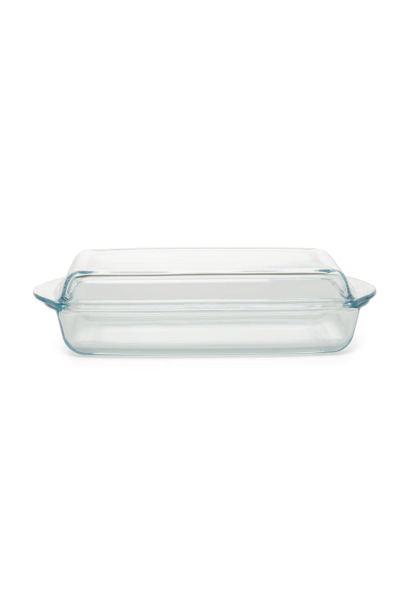 Pasabahce-plateau-rectangulaire-Pyrex-avec-couvercle Dikdörtgen Tepsi Kapaklı 33 x 19 cm