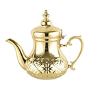 Théière dorée Fleur 0.8L